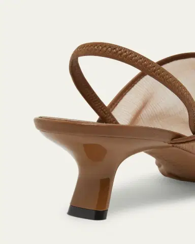 Loewe Petal Mesh Slingback Pumps | Thumbnail 15
