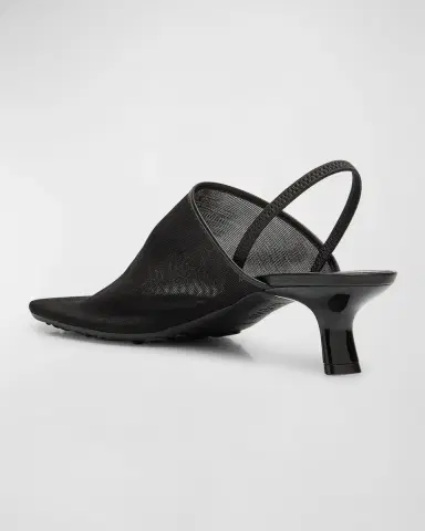 Loewe Petal Mesh Slingback Pumps | Thumbnail 18