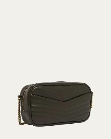 Saint Laurent Lou Mini YSL Camera Bag in Smooth Quilted Leather | Thumbnail 18 Saint Laurent Lou Mini YSL Camera Bag in Smooth Quilted Leather | Thumbnail 18