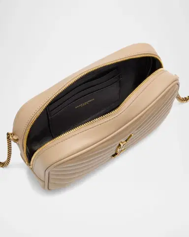 Saint Laurent Lou Mini YSL Camera Bag in Smooth Quilted Leather | Thumbnail 22 Saint Laurent Lou Mini YSL Camera Bag in Smooth Quilted Leather | Thumbnail 22