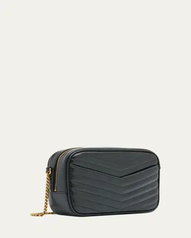 Saint Laurent Lou Mini YSL Camera Bag in Smooth Quilted Leather | Thumbnail 8 Saint Laurent Lou Mini YSL Camera Bag in Smooth Quilted Leather | Thumbnail 8