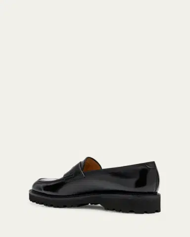 John Lobb Men's Lopez Leather Penny Loafers | Thumbnail 2