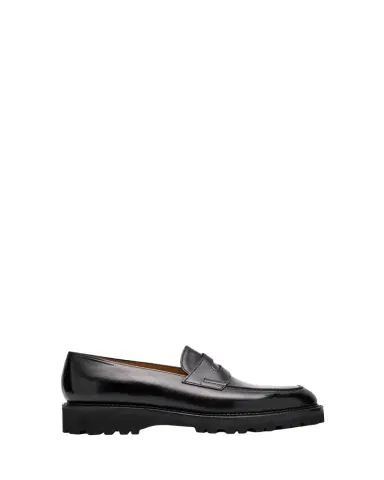 John Lobb Men's Lopez Leather Penny Loafers | Thumbnail 1