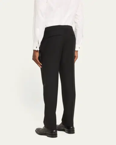 Versace Men's Wool-Mohair Tuxedo Pants | Thumbnail 8 Versace Men's Wool-Mohair Tuxedo Pants | Thumbnail 8
