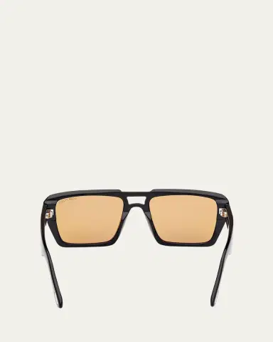 Tom Ford Men's Redford Acetate Rectangle Sunglasses | Thumbnail 5 Tom Ford Men's Redford Acetate Rectangle Sunglasses | Thumbnail 5