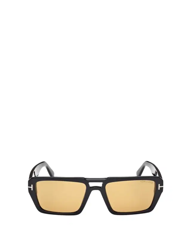 TOM FORD Men's Redford Acetate Rectangle Sunglasses