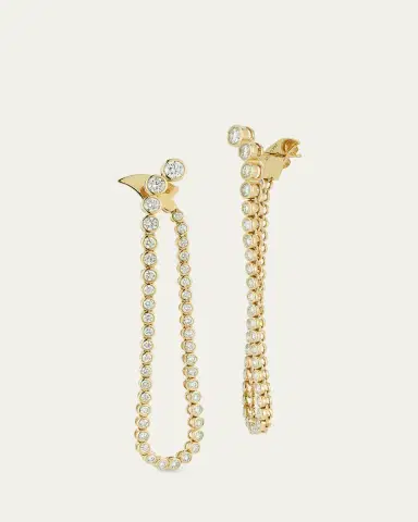 ONDYN Grand Fluorescence Earrings with Diamonds | Thumbnail 2