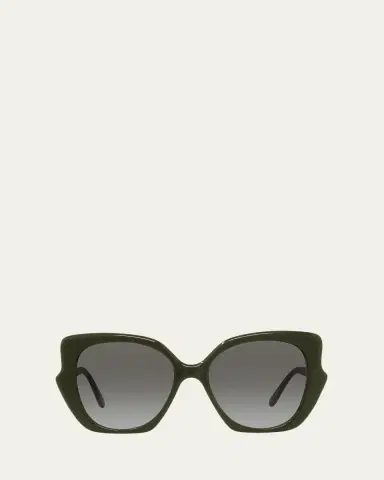 Loewe Logo Acetate Square Sunglasses | Thumbnail 5