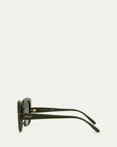 Loewe Logo Acetate Square Sunglasses | Thumbnail 7