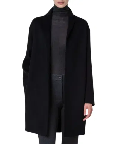 Akris Mae Brushed Cashmere Coat | Thumbnail 1