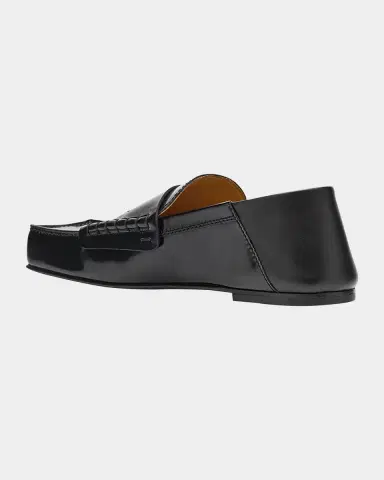 Jacquemus Leather Square-Toe Penny Loafers | Thumbnail 3 Jacquemus Leather Square-Toe Penny Loafers | Thumbnail 3