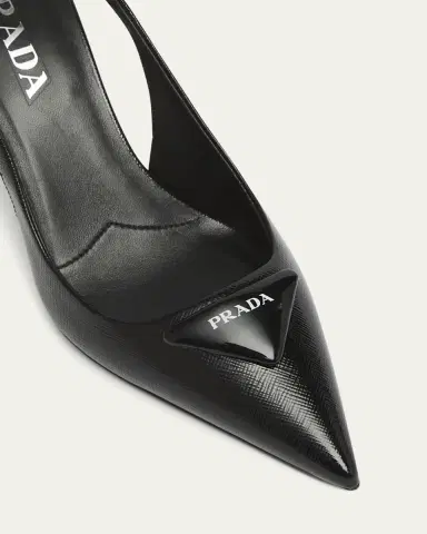 Prada Vernice Leather Slingback Pumps | Thumbnail 5 Prada Vernice Leather Slingback Pumps | Thumbnail 5