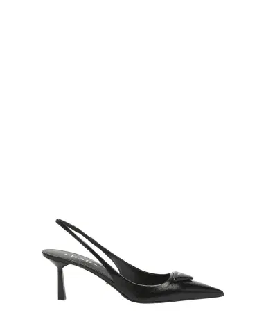 Prada Vernice Leather Slingback Pumps | Thumbnail 1 Prada Vernice Leather Slingback Pumps | Thumbnail 1
