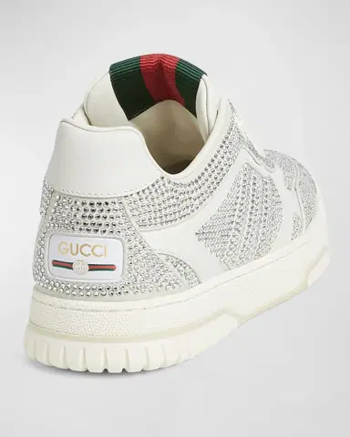 Gucci Crystal Web Low-Top Sneakers | Thumbnail 2