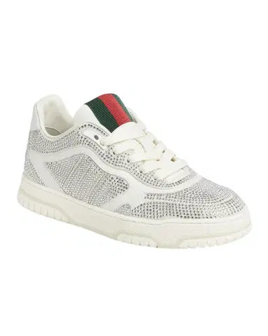 Gucci Crystal Web Low-Top Sneakers | Thumbnail 1