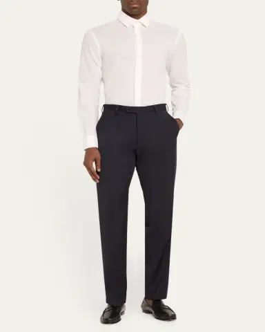 Giorgio Armani Men's Seersucker Sport Shirt | Thumbnail 2