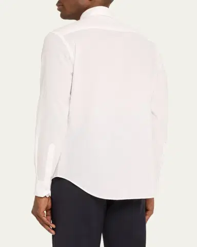 Giorgio Armani Men's Seersucker Sport Shirt | Thumbnail 3