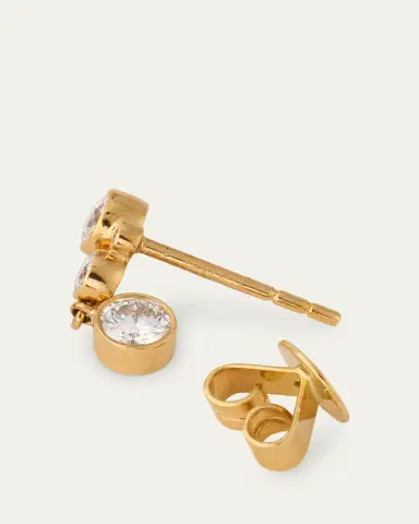 Sophie Bille Brahe 18K Yellow Gold Diamond Earring, Single | Thumbnail 4 Sophie Bille Brahe 18K Yellow Gold Diamond Earring, Single | Thumbnail 4