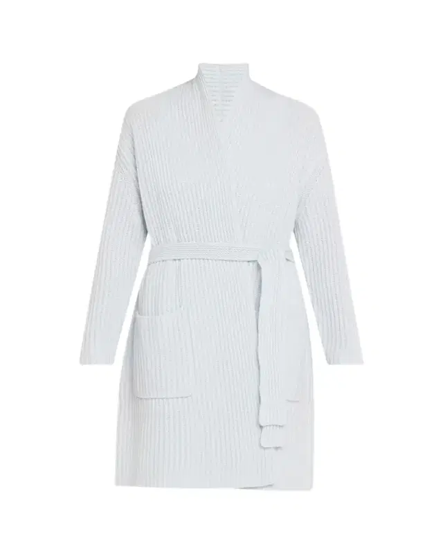 Arlotta Cashmere Ribbed Cashmere Short Robe
