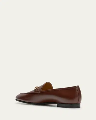 Gucci Jordaan Leather Horsebit Loafers | Thumbnail 4 Gucci Jordaan Leather Horsebit Loafers | Thumbnail 4