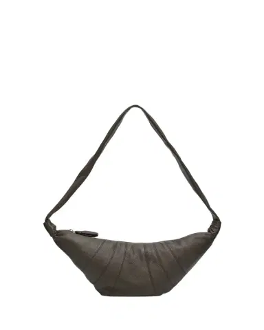 Lemaire Men's Medium Croissant Leather Crossbody Bag | Thumbnail 1 Lemaire Men's Medium Croissant Leather Crossbody Bag | Thumbnail 1