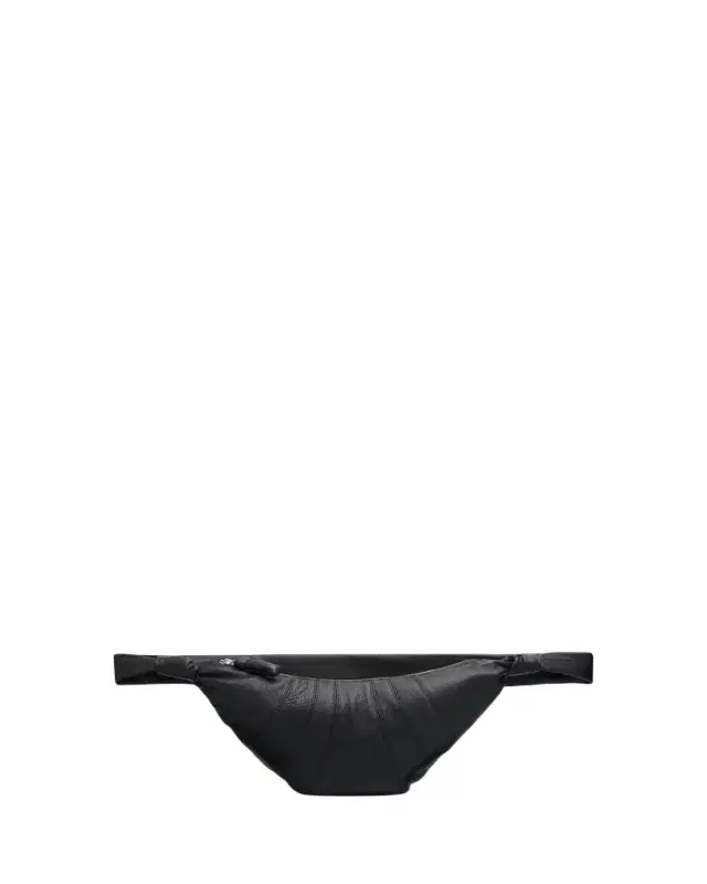 LEMAIRE Men's Medium Croissant Leather Crossbody Bag