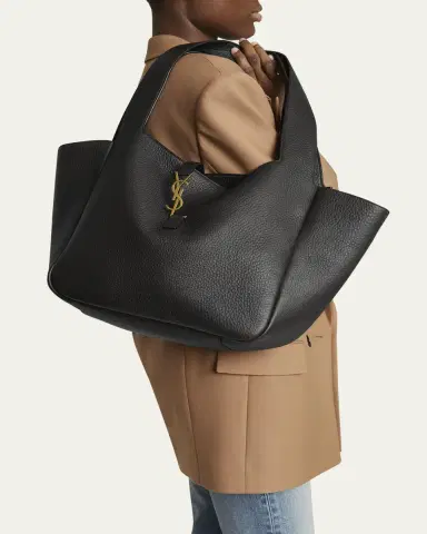 Saint Laurent Le 5 À 7 Bea YSL Tote Bag in Deer Leather | Thumbnail 5 Saint Laurent Le 5 À 7 Bea YSL Tote Bag in Deer Leather | Thumbnail 5