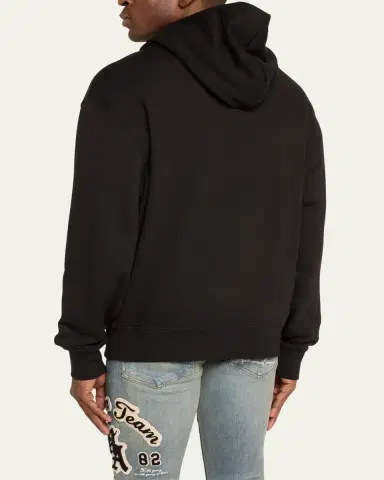 AMIRI Men's Staggered Logo Hoodie | Thumbnail 3