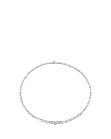 VRAI Graduated Lab Grown Diamond Tennis Necklace, 18.9tcw | Thumbnail 1 VRAI Graduated Lab Grown Diamond Tennis Necklace, 18.9tcw | Thumbnail 1