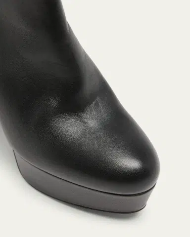 Christian Louboutin 130mm Loo Leather Platform Booties | Thumbnail 10