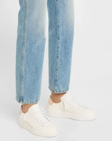 Golden Goose Purestar Mixed Leather Low-Top Sneakers | Thumbnail 2 Golden Goose Purestar Mixed Leather Low-Top Sneakers | Thumbnail 2