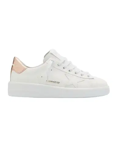 Golden Goose Purestar Mixed Leather Low-Top Sneakers | Thumbnail 1 Golden Goose Purestar Mixed Leather Low-Top Sneakers | Thumbnail 1
