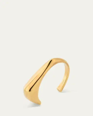 Alexander McQueen Gold-Plated Thorn Cuff Bracelet | Thumbnail 3