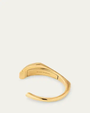 Alexander McQueen Gold-Plated Thorn Cuff Bracelet | Thumbnail 4