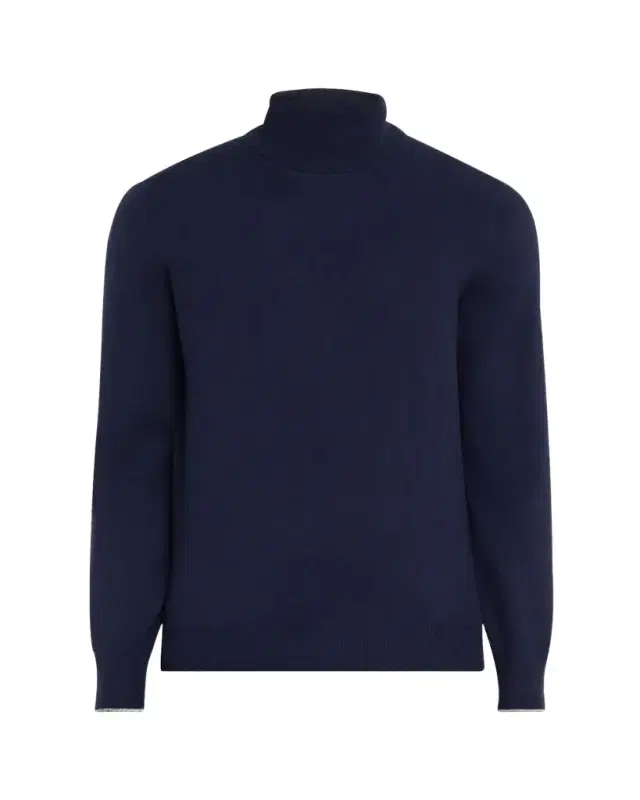 Brunello Cucinelli Men's Solid Cashmere Turtleneck
