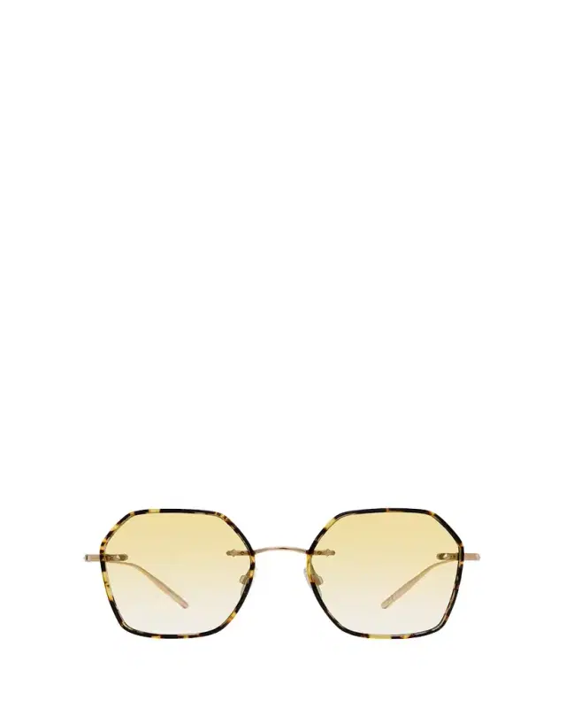 Barton Perreira Rhonda Tortoise Titanium & Acetate Square Sunglasses