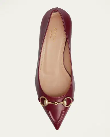 Gucci Erin Leather Horsebit Ballerina Flats | Thumbnail 9 Gucci Erin Leather Horsebit Ballerina Flats | Thumbnail 9