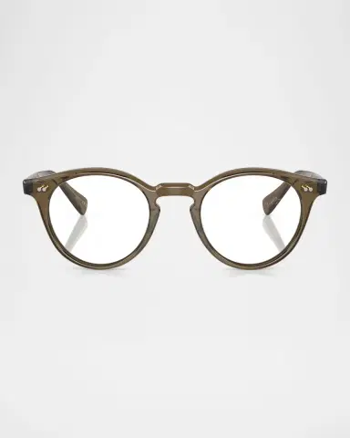 Oliver Peoples Round Acetate Optical Glasses | Thumbnail 2