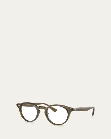 Oliver Peoples Round Acetate Optical Glasses | Thumbnail 6