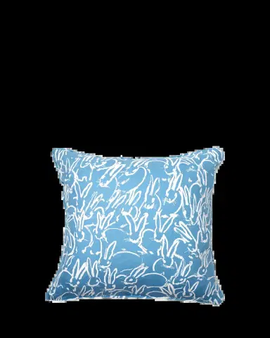 Hunt Slonem Fluffle Khadi Double-Sided Pillow | Thumbnail 2
