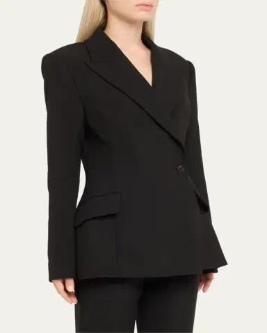 Simkhai Surabhi Hourglass Blazer | Thumbnail 4