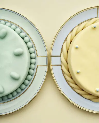 GINORI 1735 Diva Dessert Plate, Verde | Thumbnail 2