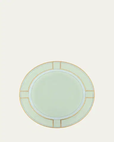 GINORI 1735 Diva Dessert Plate, Verde | Thumbnail 5