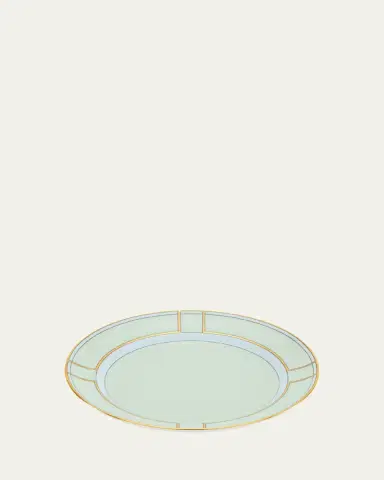 GINORI 1735 Diva Dessert Plate, Verde | Thumbnail 6