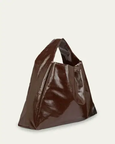 Kassl Skai Shiny Faux-Leather Tote Bag | Thumbnail 2 Kassl Skai Shiny Faux-Leather Tote Bag | Thumbnail 2