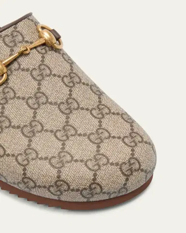 Gucci GG Supreme Horsebit Mules | Thumbnail 9