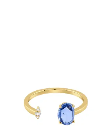 JIA JIA 14K Blue Sapphire and Diamond Ring | Thumbnail 1