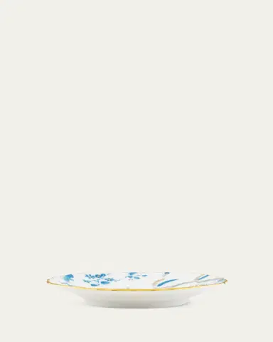 Ginori 1735 Oro di Doccia Tea Saucer, Turchese | Thumbnail 4