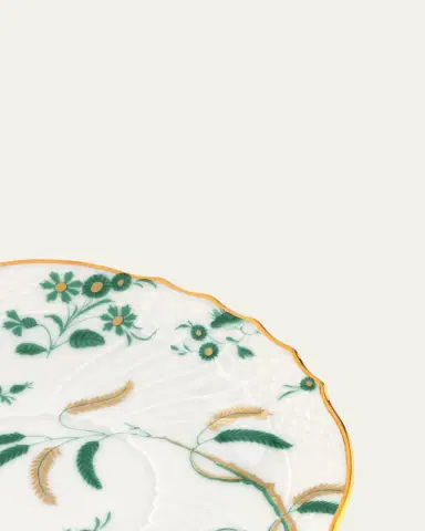 Ginori 1735 Oro di Doccia Tea Saucer, Giada | Thumbnail 3