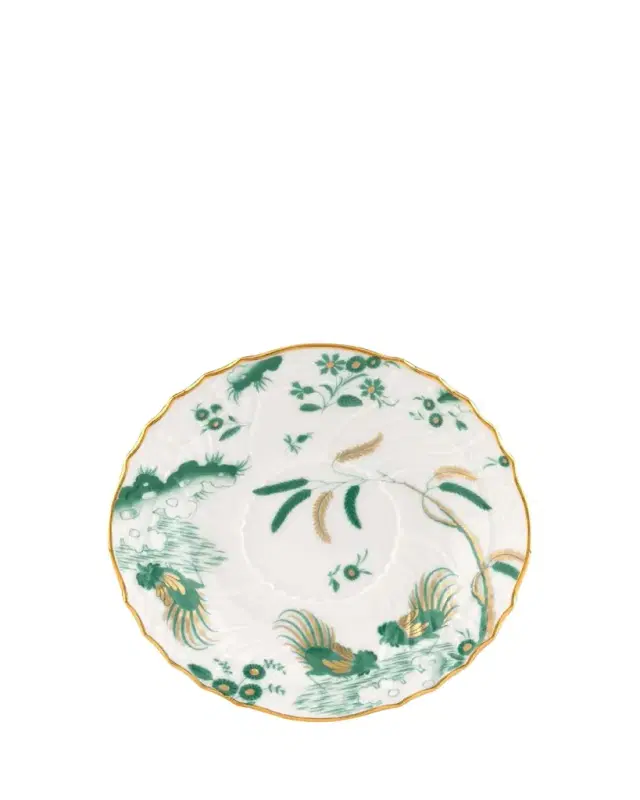 Oro di Doccia Tea Saucer, Giada